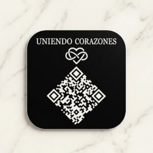 Medallón QR Premium - Mantén viva su historia