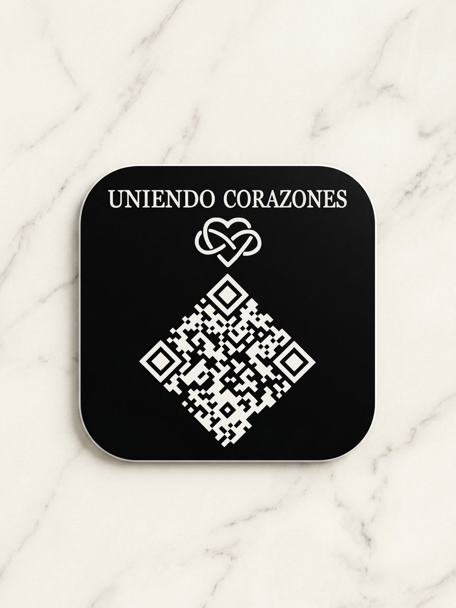 Medallón QR Premium - Mantén viva su historia